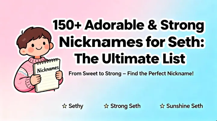 150+ Adorable & Strong Nicknames for Seth The Ultimate List