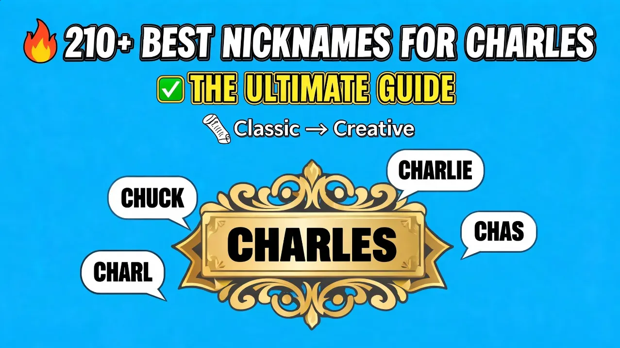 210+ Best Nicknames for Charles The Ultimate Guide (Classic to Creative)