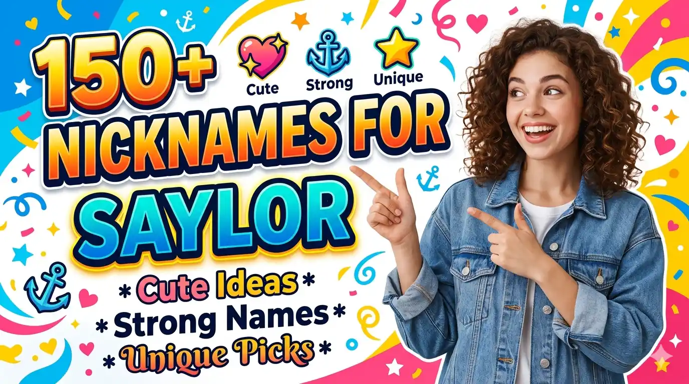 150+ Best Nicknames for Saylor Cute, Strong & Unique Ideas
